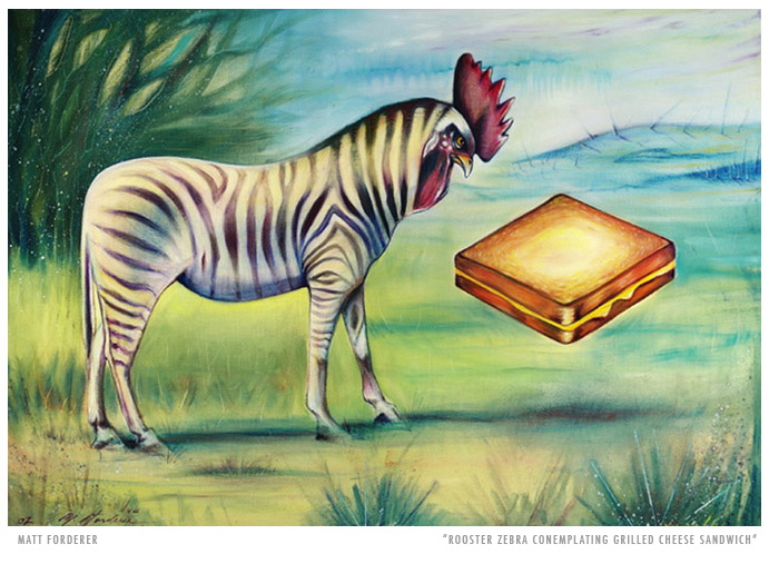 Rooster Zebra